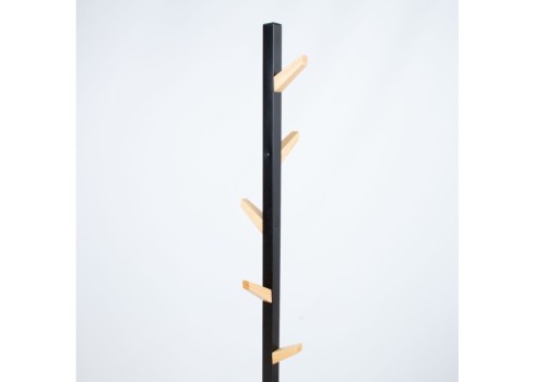 Põrandanagi FOREST D28xH177cm, must-naturaalne