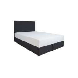 Kontinentaalvoodi LEIKO 140x200cm, must