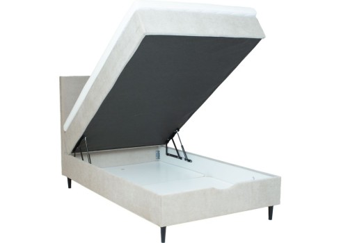 Kontinentaalvoodi LAARA 90x200cm, tumebeež