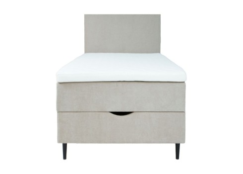 Kontinentaalvoodi LAARA 90x200cm, tumebeež