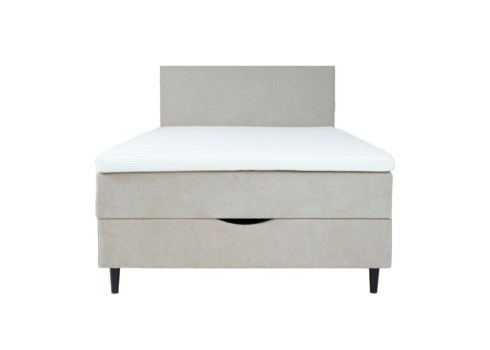 Kontinentaalvoodi LAARA 120x200cm, tumebeež