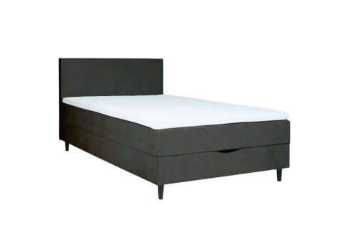 Kontinentaalvoodi LAARA 140x200cm, tumehall