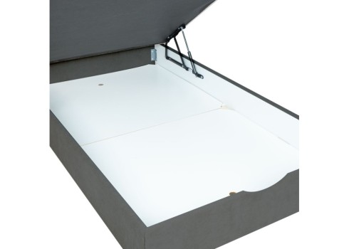 Kontinentaalvoodi LAARA 140x200cm, tumehall