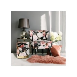 Tumba LA PERLA D35xH42cm, lilleline