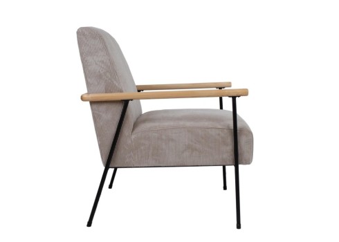 Tugitool JADE 63x75,5xH85,5cm, hallikasbeež