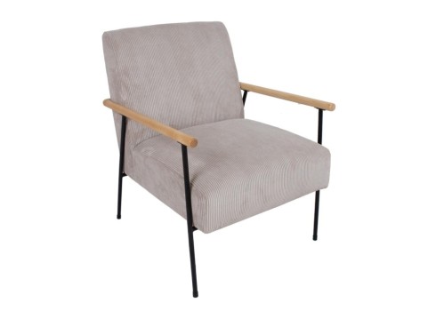 Tugitool JADE 63x75,5xH85,5cm, hallikasbeež