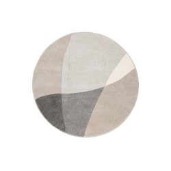 Vaip DIXIE CARVED-1, D160cm, hall-beež