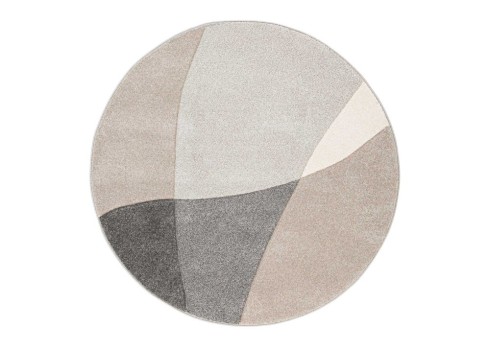 Vaip DIXIE CARVED-1, D200cm, hall-beež