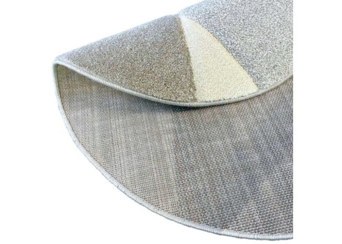 Vaip DIXIE CARVED-1, D200cm, hall-beež