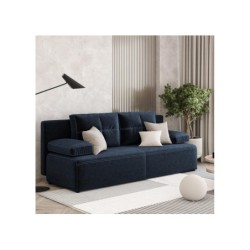 Diivanvoodid MUNICH pesukastiga, tumesinine