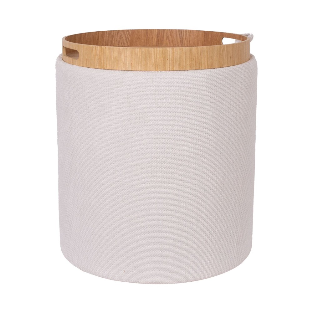 Tumba-laud HIRO D39xH44cm, valge, panipaigaga