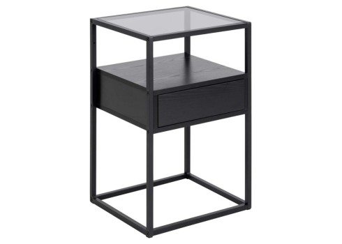 Öökapp RANDOLF 40x35xH60cm, must