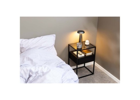 Öökapp RANDOLF 40x35xH60cm, must