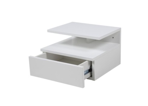 Öökapp ASHLAN 35x32xH22,5cm, valge