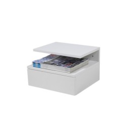 Öökapp ASHLAN 35x32xH22,5cm, valge