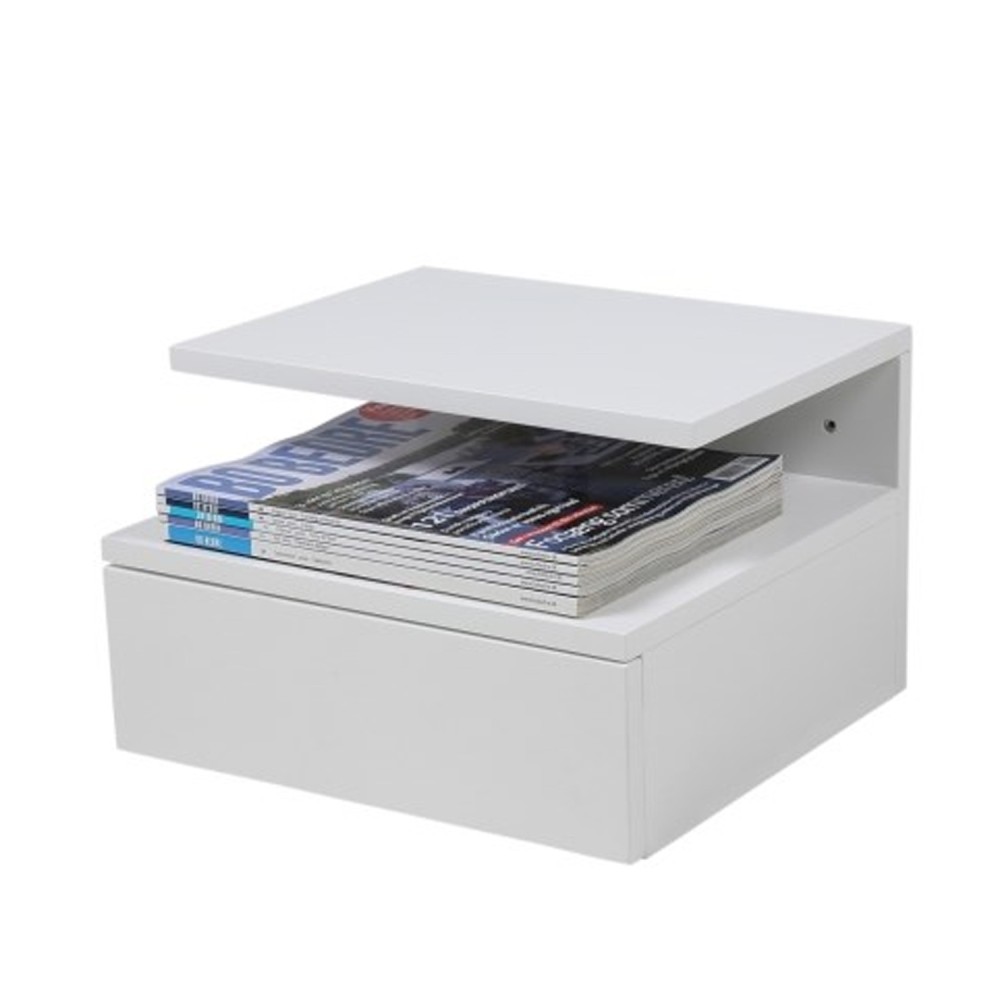 Öökapp ASHLAN 35x32xH22,5cm, valge