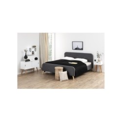 Öökapp MITRA 40x30xH61,5cm, valge-tamm