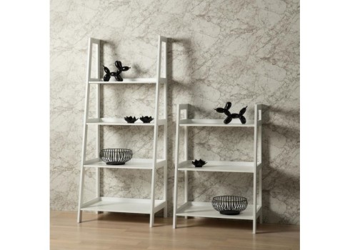 Riiul WALLY 63x40xH130cm, valge