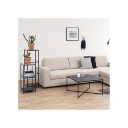 Riiul SEAFORD 35x37xH119,5cm, klaas