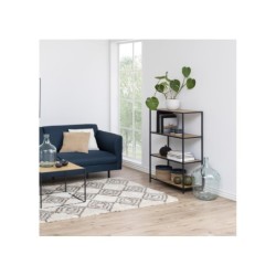 Riiul SEAFORD 77x35xH114cm, tamm