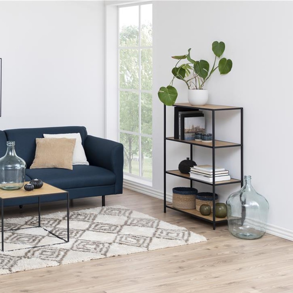 Riiul SEAFORD 77x35xH114cm, tamm