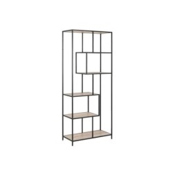 Riiul SEAFORD 77x35xH185cm, sonoma tamm