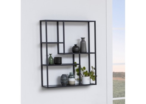 Seinariiul SEAFORD 75x20xH91cm, must