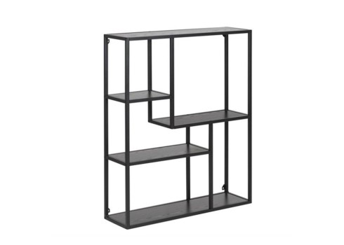 Seinariiul SEAFORD 75x20xH91cm, must