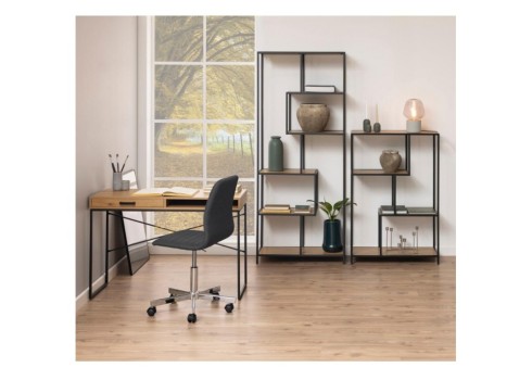 Riiul SEAFORD 77x35xH185cm, tamm