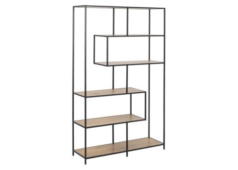 Riiul SEAFORD 114x35xH185cm, tamm