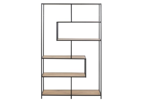 Riiul SEAFORD 114x35xH185cm, tamm