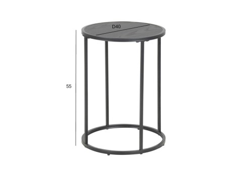 Abilaud SEAFORD D40xH55cm, must