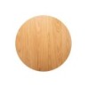 Söögilaud ROXBY D105xH76cm, tamm-must