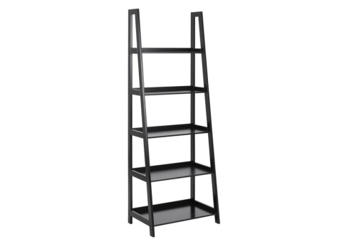 Riiul WALLY 63x40xH180cm, must