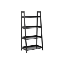 Riiul WALLY 63x40xH130cm, must