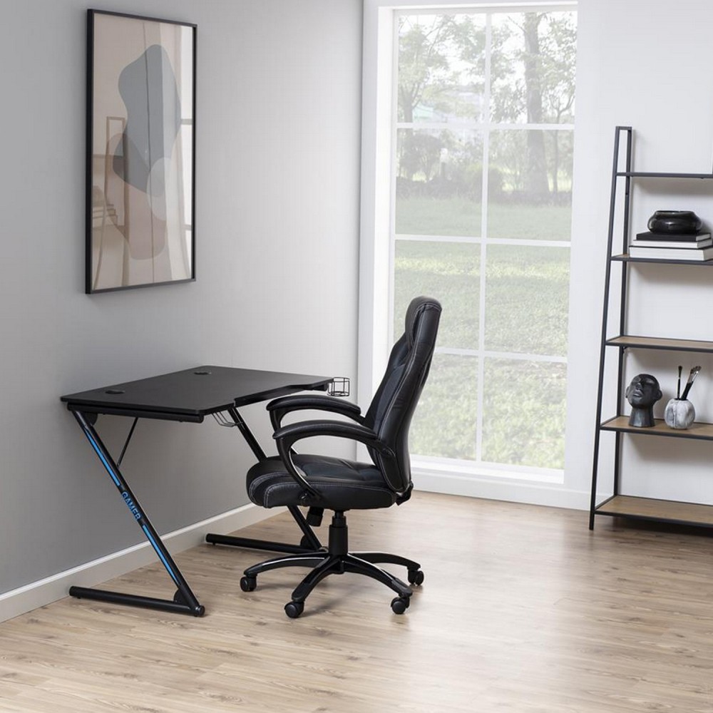 Kirjutuslaud TROOPER 100x60xH75cm, must