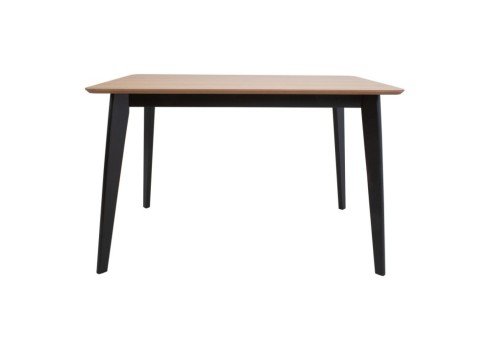 Söögilaud ROXBY 120x80xH76cm, tamm-must