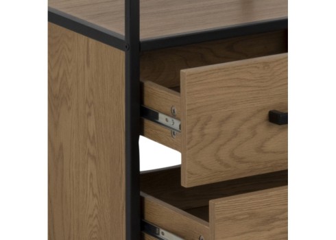 Riiul SEAFORD 42x35xH185cm, naturaalne