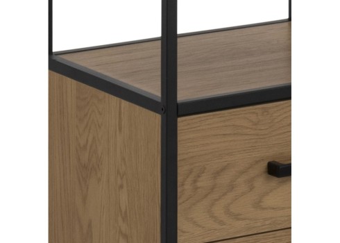 Riiul SEAFORD 42x35xH185cm, naturaalne