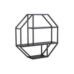 Seinariiul SEAFORD 77x22xH77cm, must