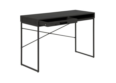 Kirjutuslaud SEAFORD 110x45xH75cm, must