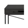 Kirjutuslaud SEAFORD 110x45xH75cm, must