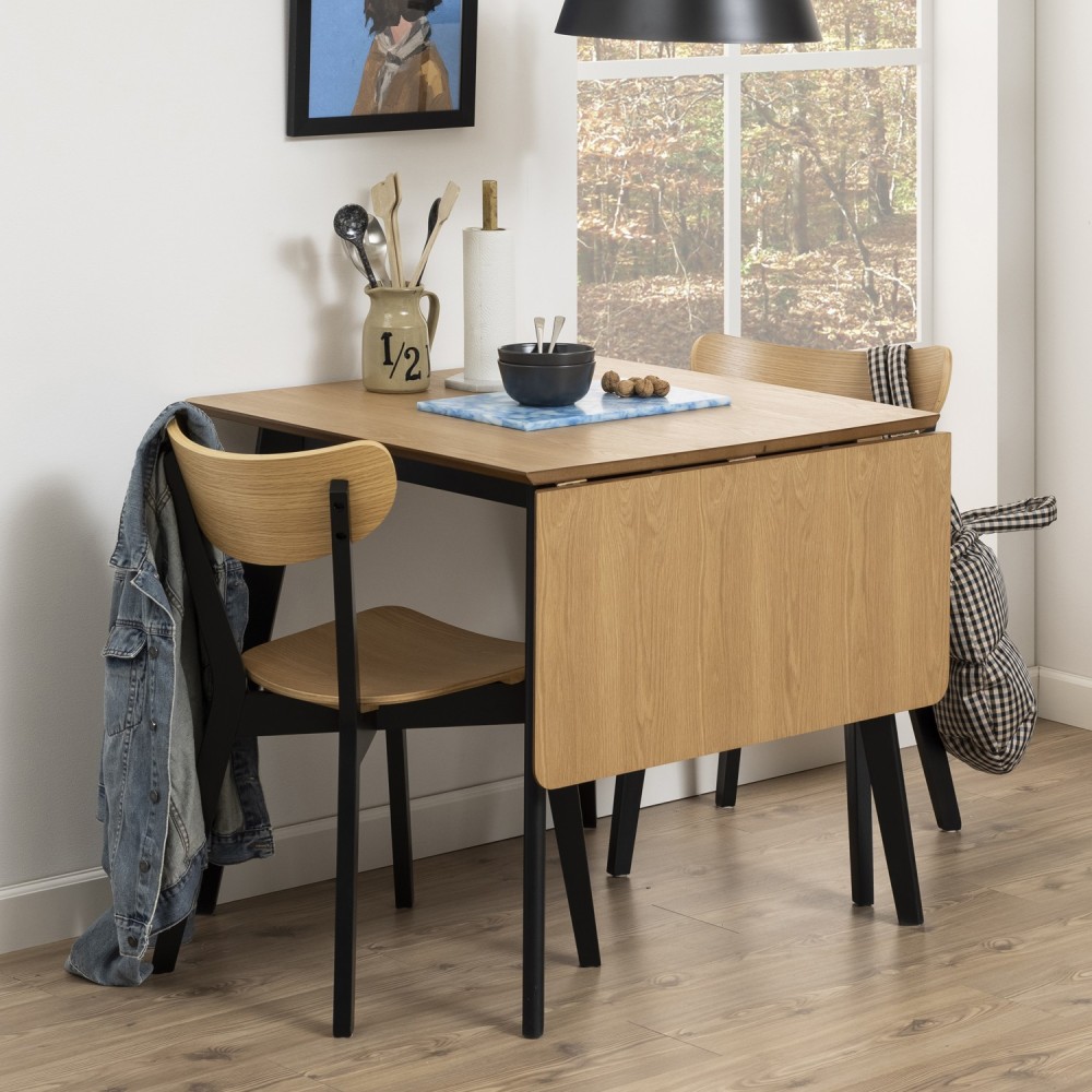 Söögilaud ROXBY 80-120x80xH76cm, tamm