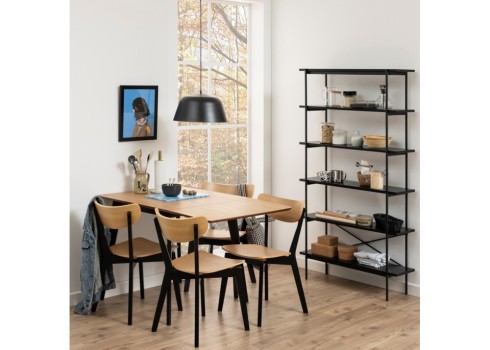 Söögilaud ROXBY 80-120x80xH76cm, tamm