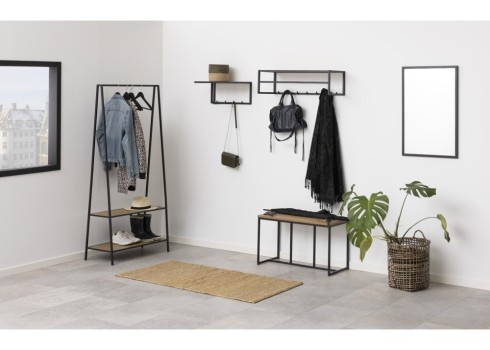 Esikunagi SEAFORD 77x37xH165cm, tamm