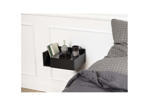 Öökapp ASHLAN 40x32xH16,5cm, must