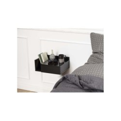 Öökapp ASHLAN 40x32xH16,5cm, must