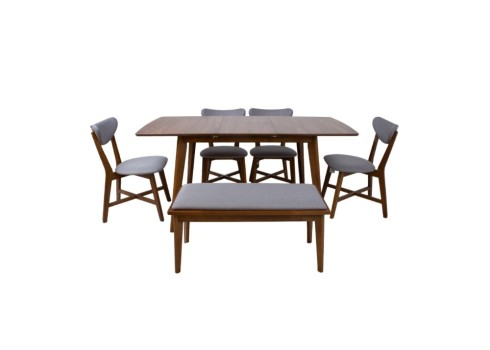 Söögilauakomplekt JESPER 4-tooli ja ping