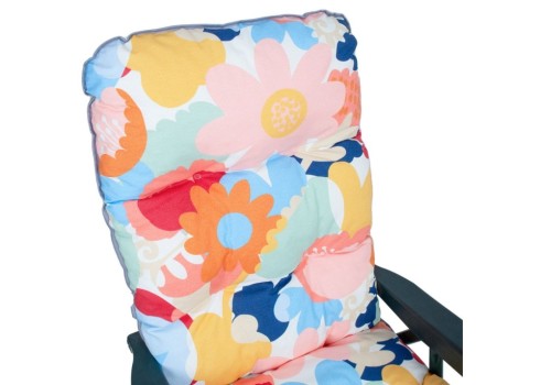 Lamamistool BADEN-BADEN põhjamaiste lilledega kate