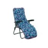 Lamamistool BADEN-BADEN sinine lehtedega kate